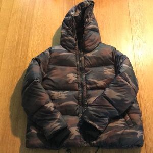 Men’s Camo Puffer Jacket